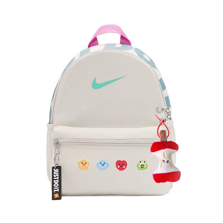 

Nike Тканевый рюкзак для детей серо-белый, Gray White