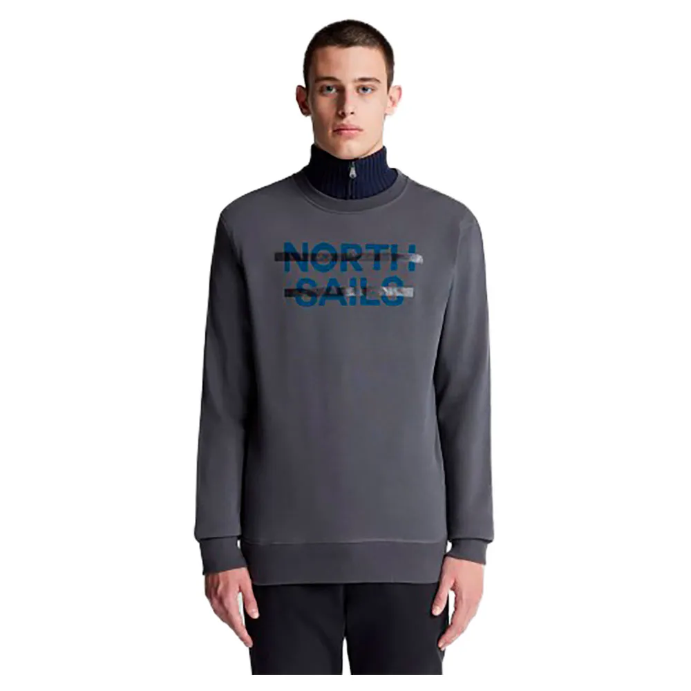 

Толстовка North Sails Organic Cotton full zip, серый