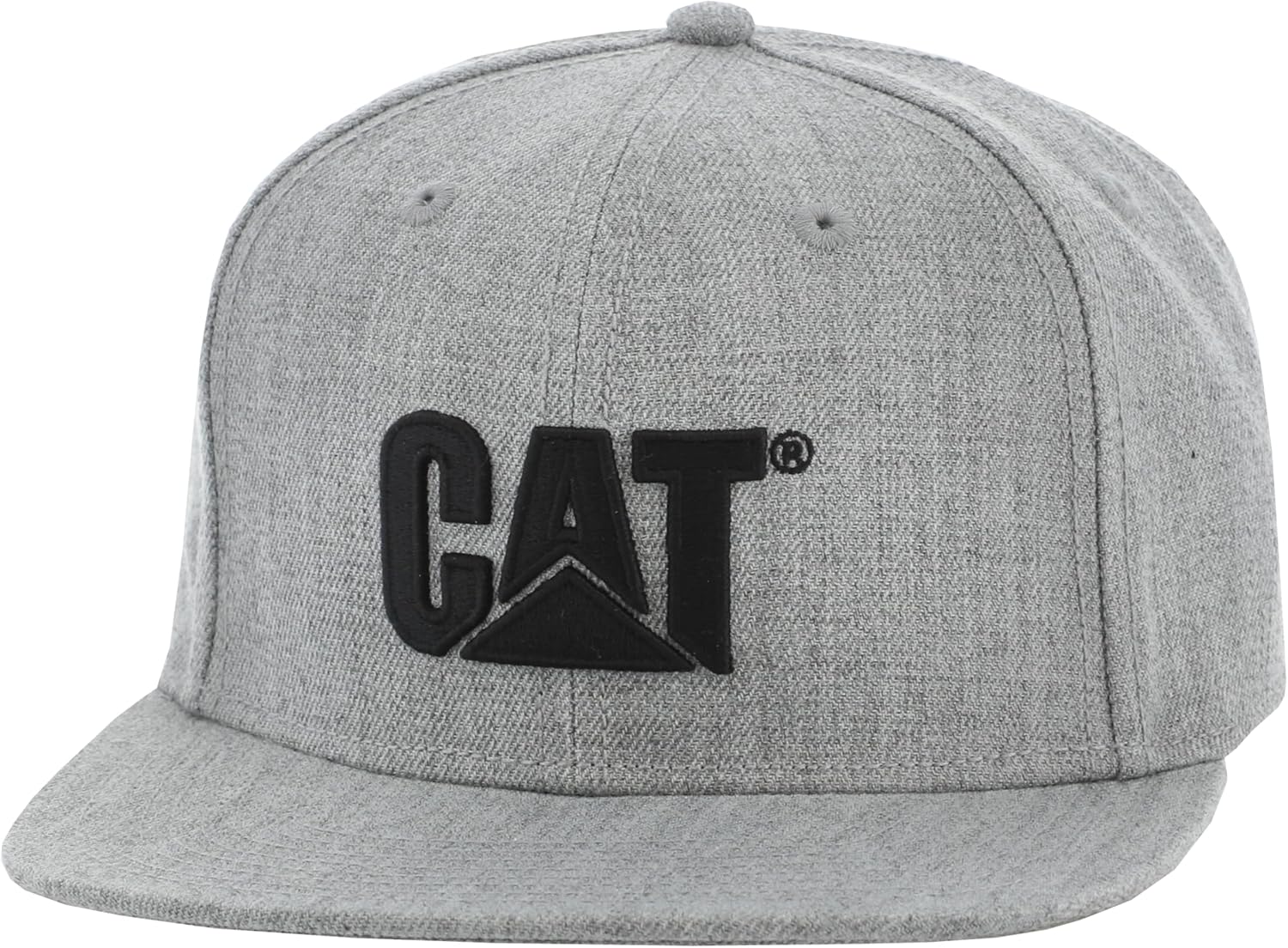 

Caterpillar мужская кепка Sheridan с плоским козырьком, Heather Grey