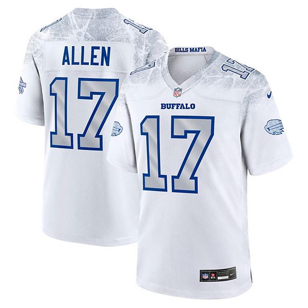 

Мужская футболка Josh Allen White Buffalo Bills 2025 Rivalries Collection Nike