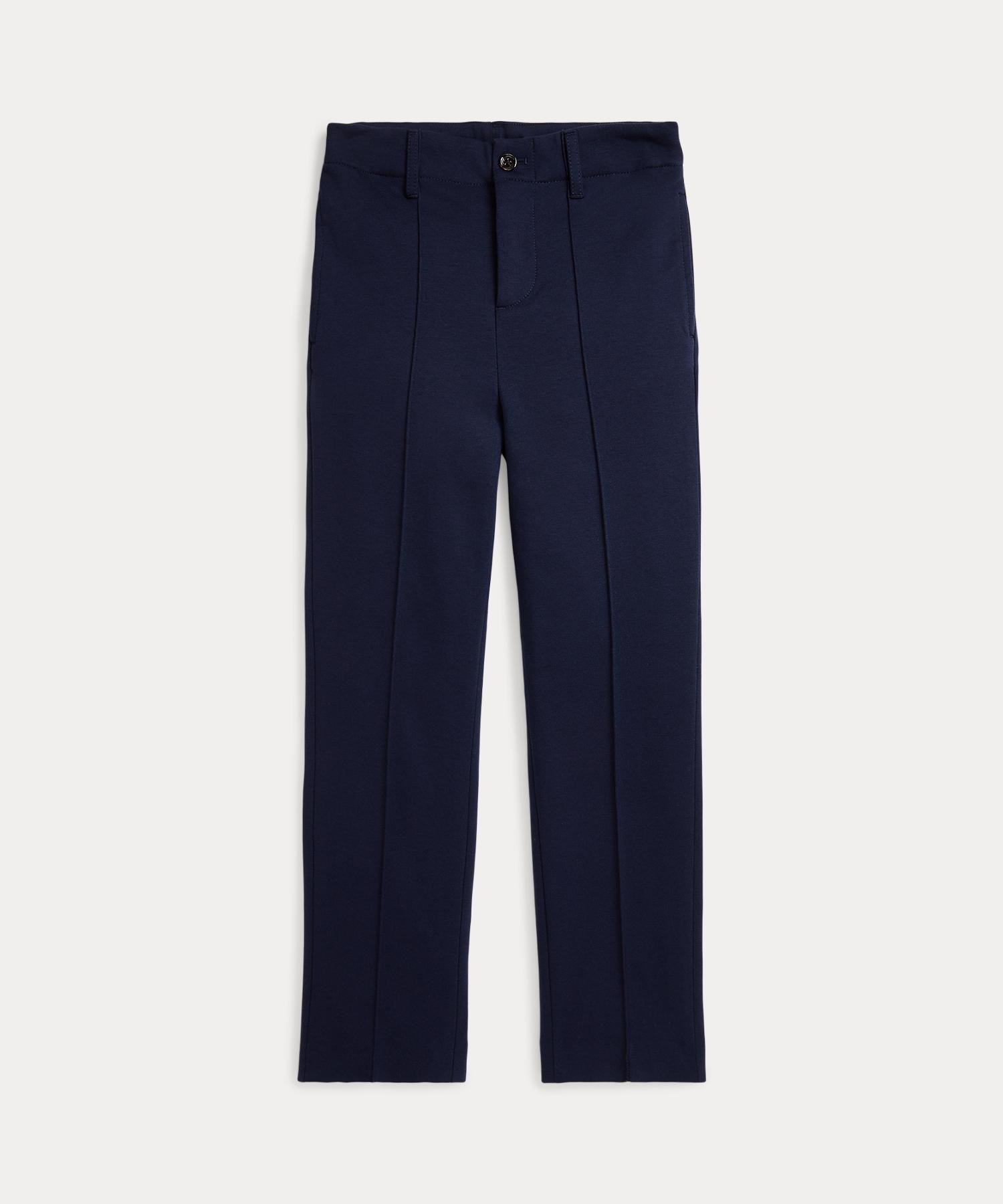 Трикотажные брюки со складками (Для мальчиков 8-20 лет) Polo Ralph Lauren, 410 Navy