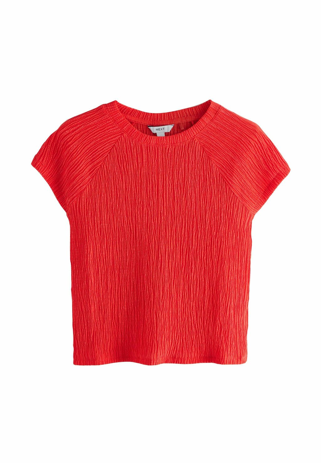 Базовая футболка RAGLAN SHORT SLEEVE TEXTURED Next, красный — фото 4