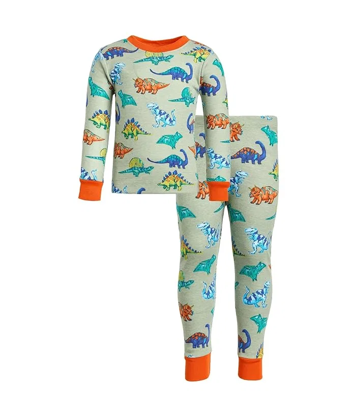 Пижама хлопковая Dino Party Hatley Kids, Desert Sage