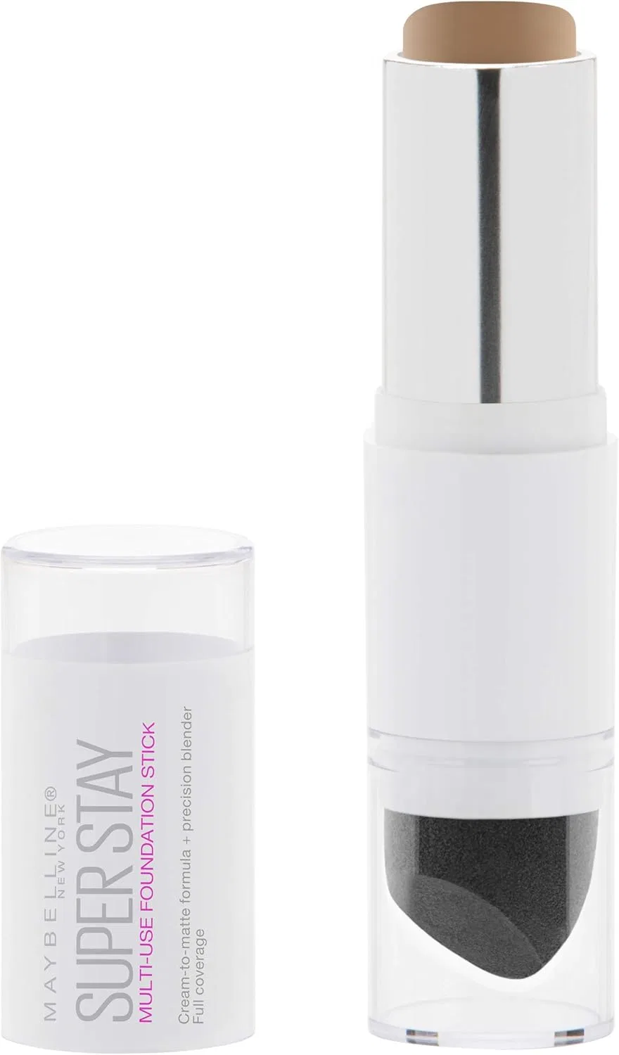 Тональный стик Maybelline New York Super Stay для нормальной и жирной кожи, Natural Beige, 0.25 oz