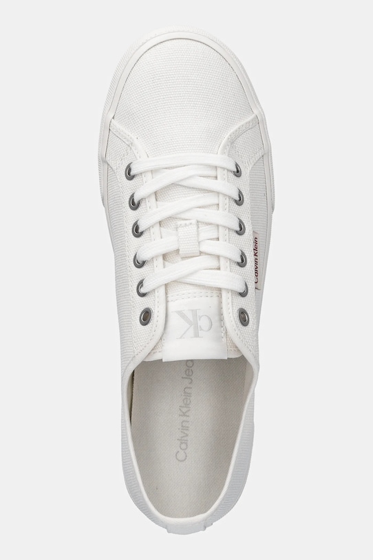 Кроссовки ESS VULC LOW MG CV Calvin Klein Jeans, белый — фото 4
