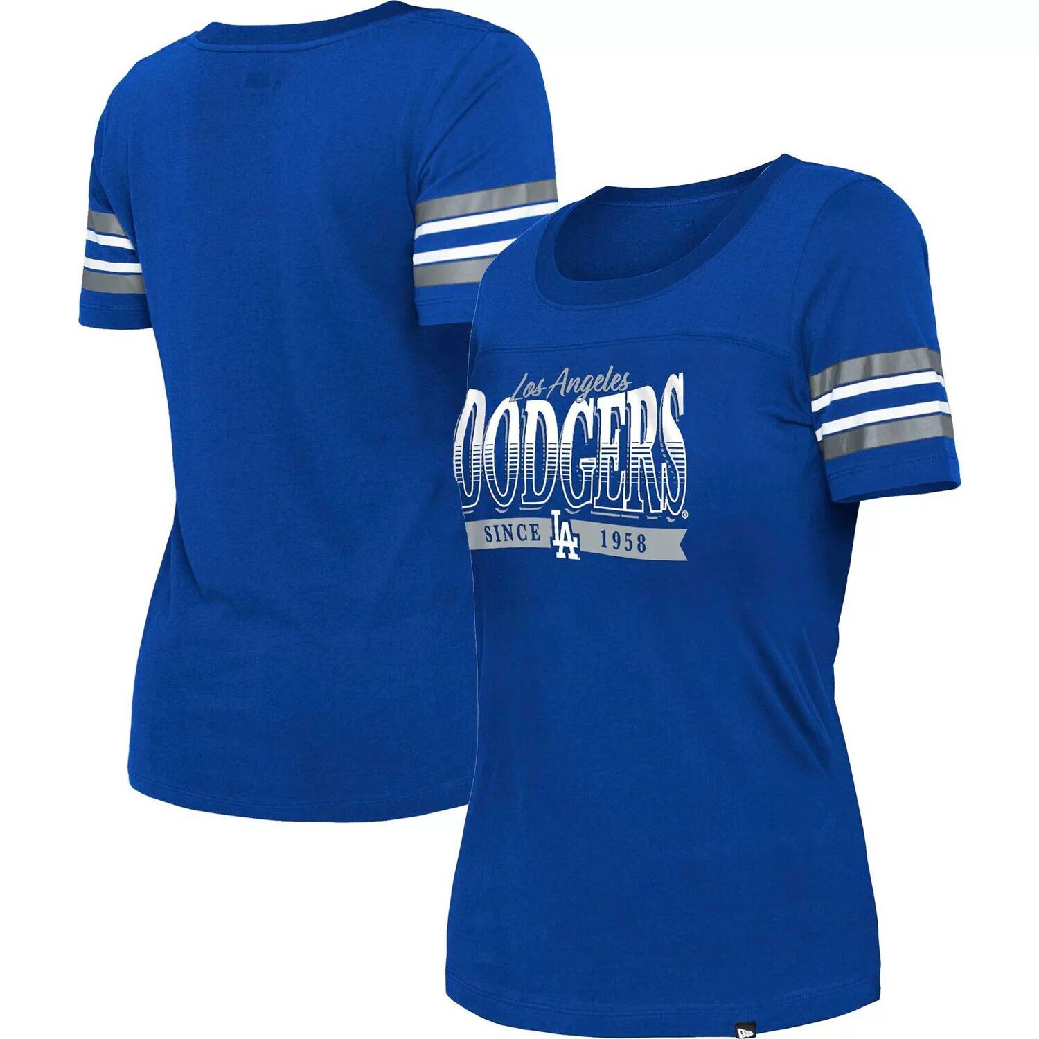 

Женская футболка в полоску New Era Royal Los Angeles Dodgers Team New Era