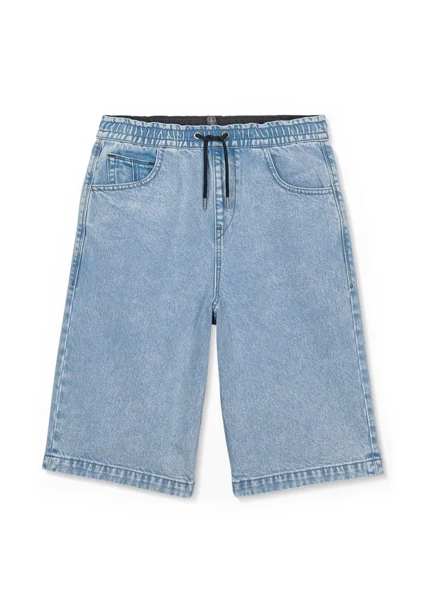 Свободные джинсовые шорты на резинке Volcom, Pale Aqua