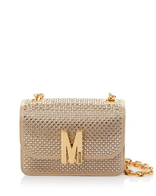 

Сумка через плечо с заклепками Moschino, цвет Tan/Beige, Бежевый, Сумка через плечо с заклепками Moschino, цвет Tan/Beige