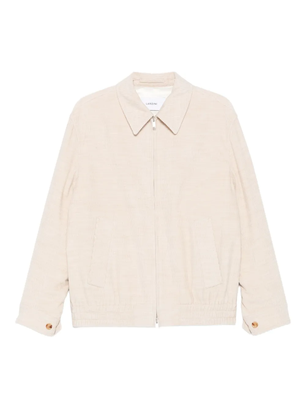 

Рубашка на молнии Lardini, нейтральный
