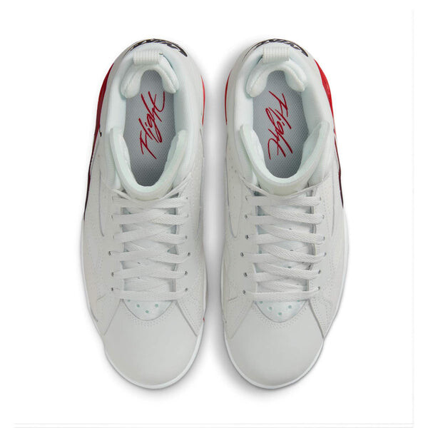 Кроссовки jumpman 'mvp off white gym red white black' Air Jordan, белый — фото 4
