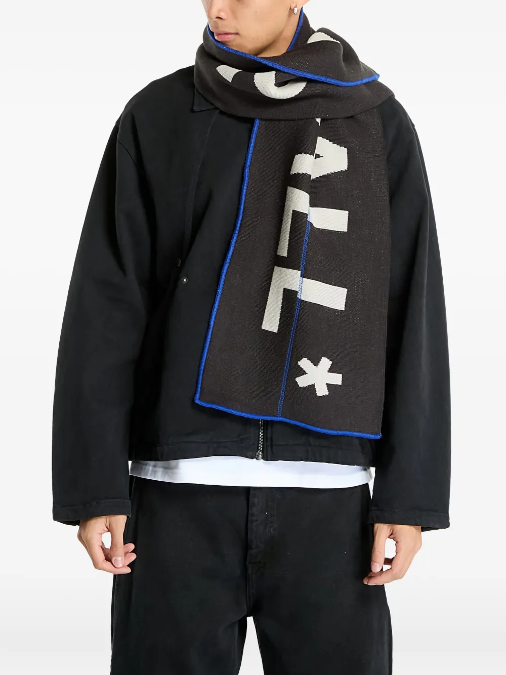 

Типографский шарф A-Cold-Wall*, серый