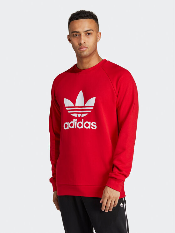 

Толстовка обычного кроя Adidas, красный
