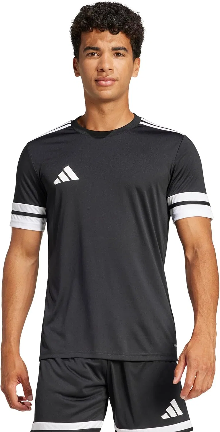 Футболка adidas SQUADRA25, Black/White — фото 2