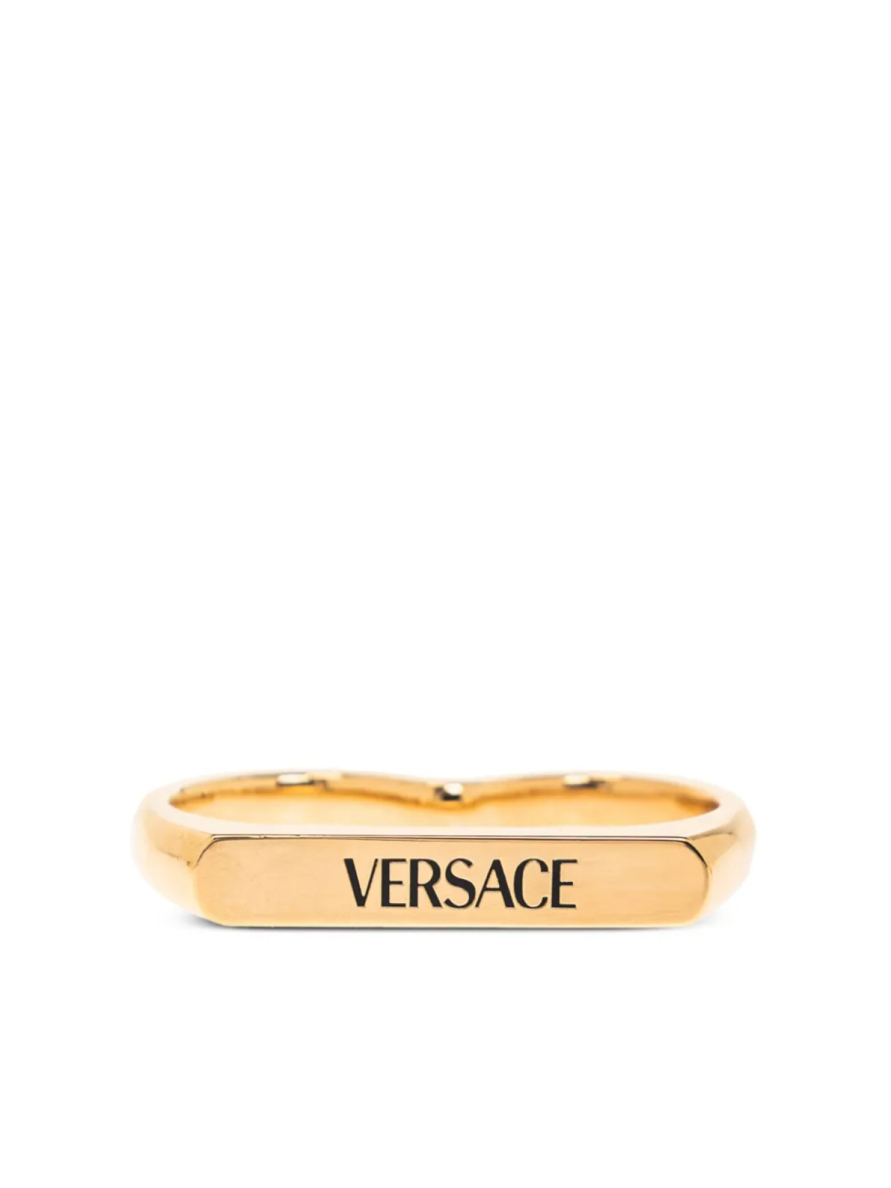 

Кольцо с логотипом Versace, золотой