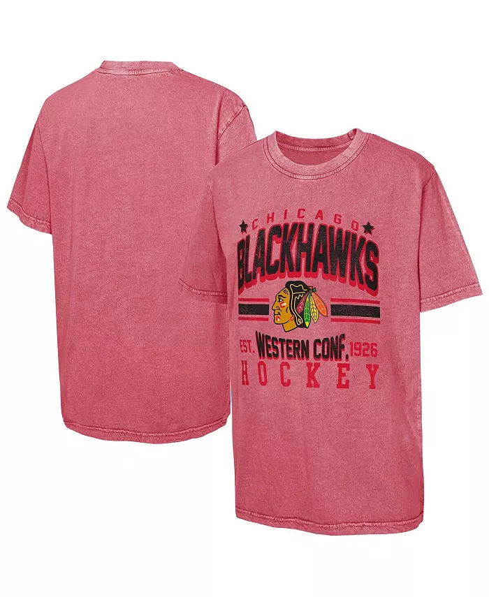 

Футболка Chicago Blackhawks Sure Short для больших мальчиков и девочек (красная) Outerstuff