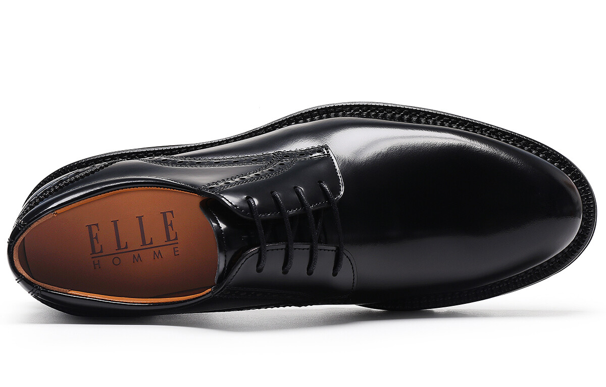 Мужские повседневные мужские низкие черные Elle Homme — фото 3