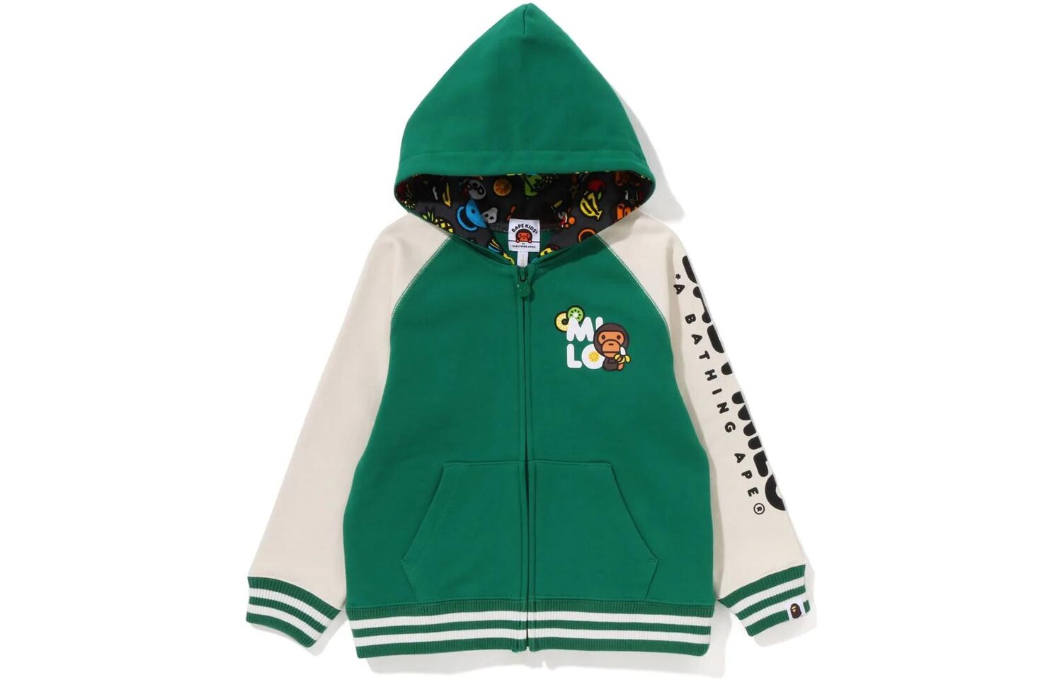 

Детская куртка A Bathing Ape, зеленый