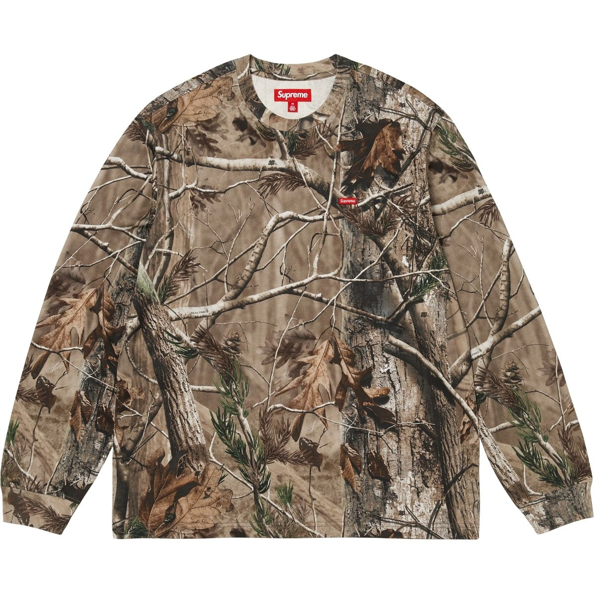 Футболка camo box Supreme, heather серый — фото 3