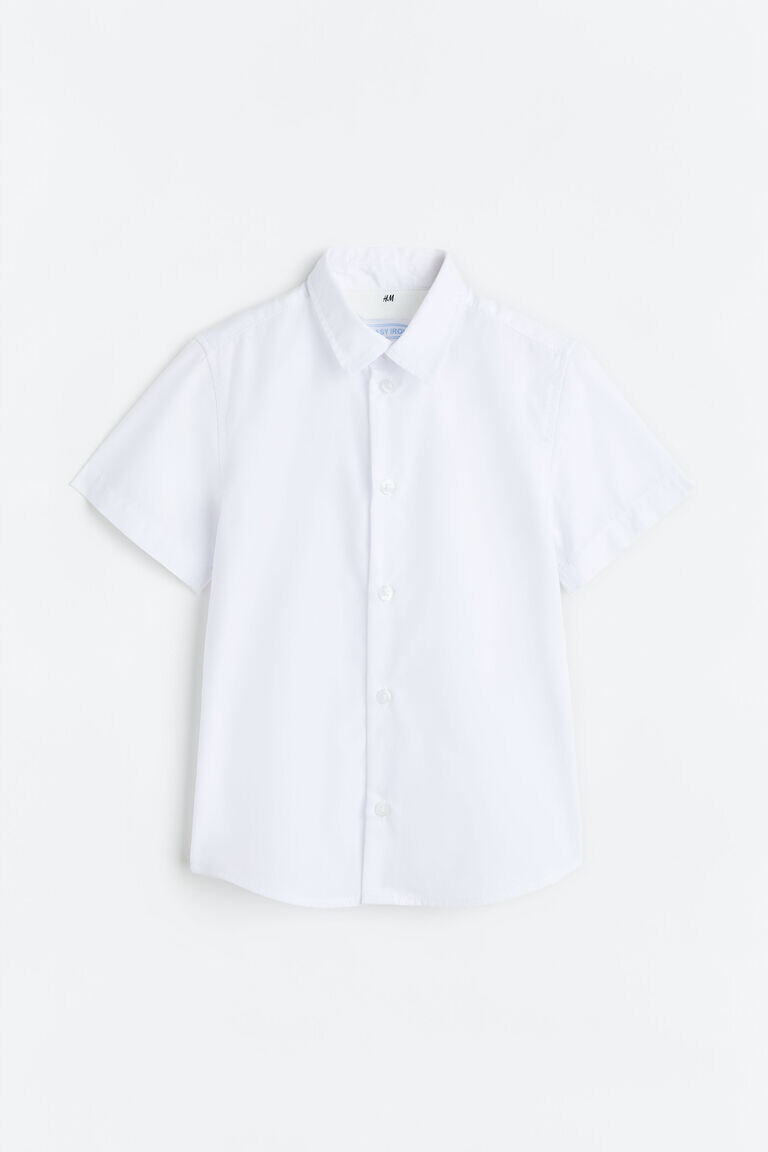 

Рубашка, которую легко гладить H&M, белый