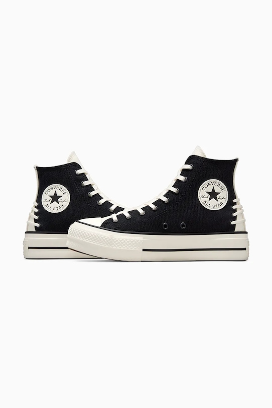Кроссовки Chuck Taylor All Star Lift Converse, черный — фото 4