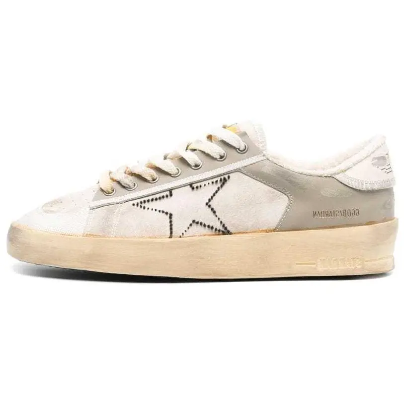 

Кроссовки Golden Goose Stardan Skateboarding Shoes Men Low-top White, белый