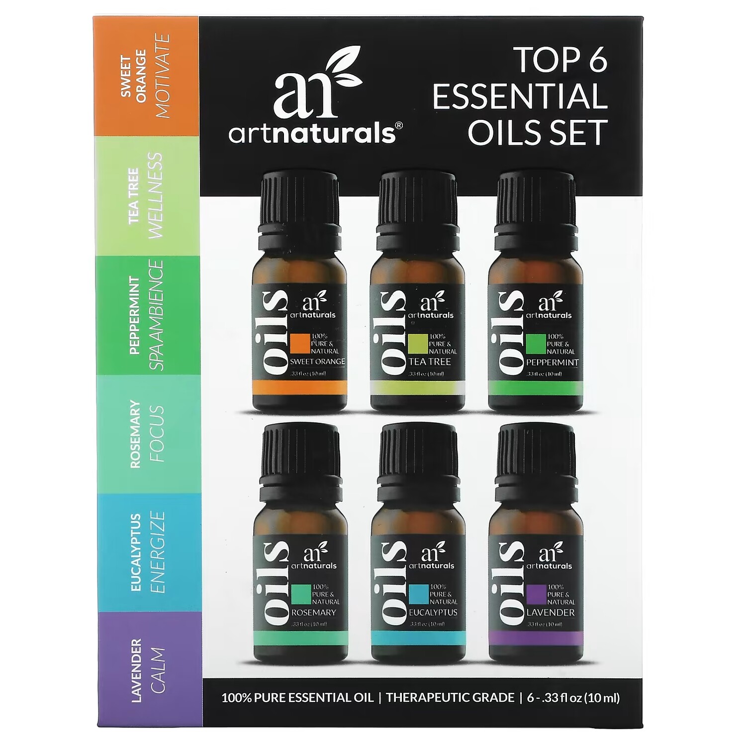 

Набор эфирных масел artnaturals 6 штук