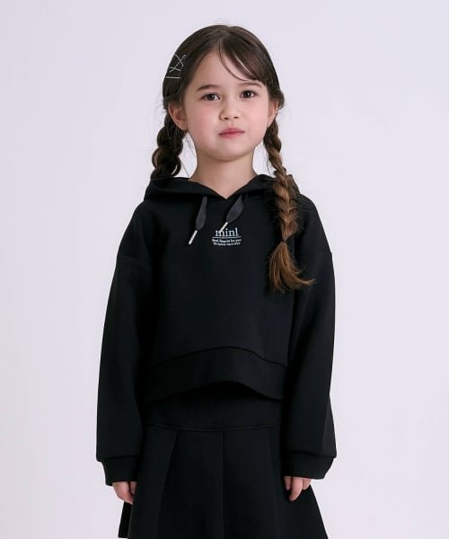 Толстовка с капюшоном из плотного картона MINIMAL, Black