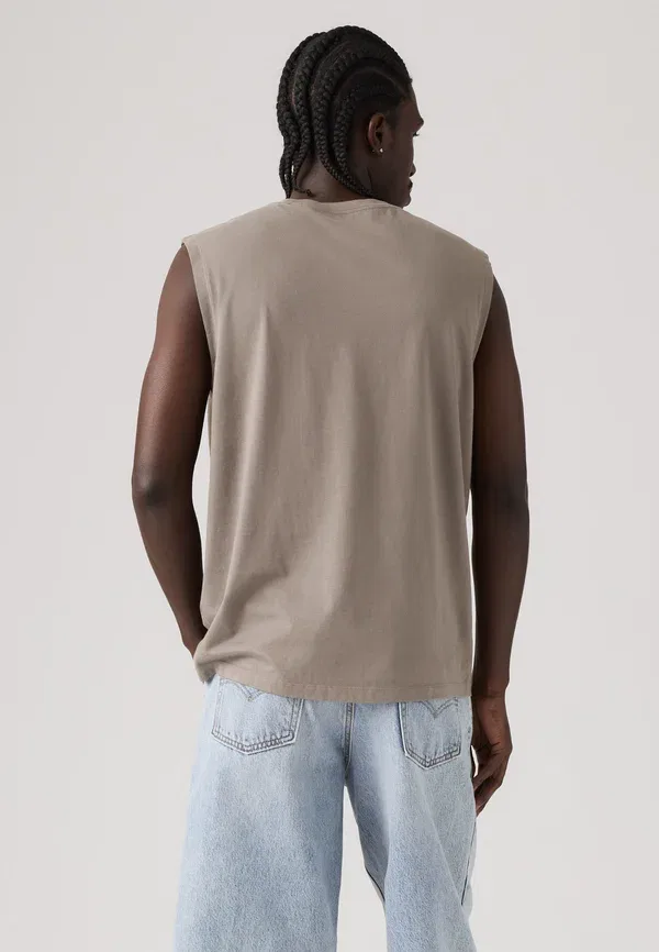 Майка-борцовка Levi'S, цвет шато-серый — фото 3