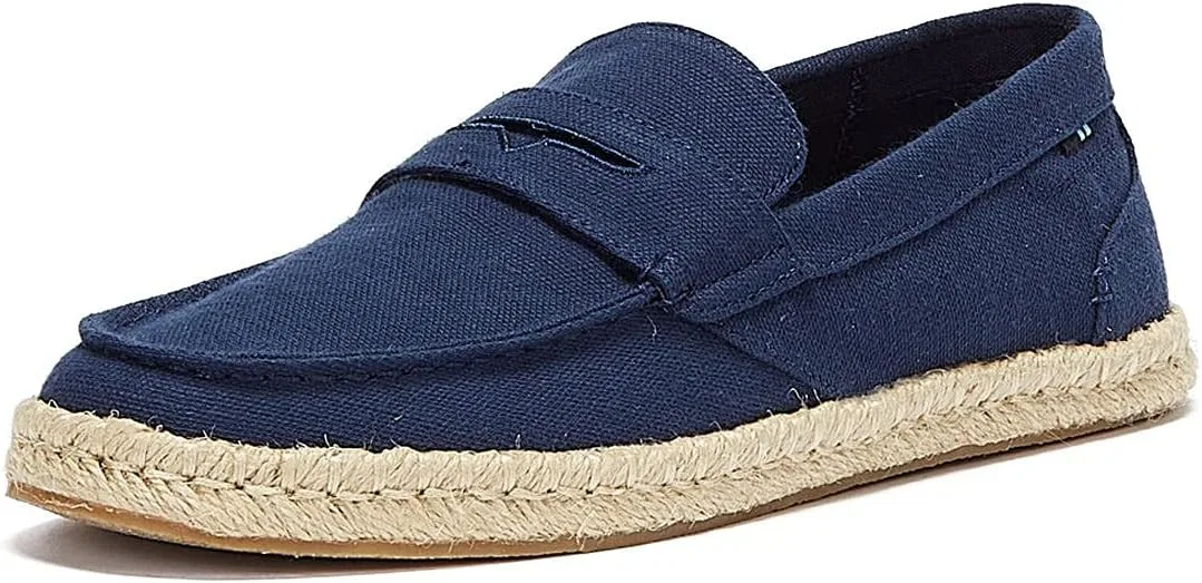 Мужские туфли TOMS Stanford Rope, Navy Slubby Fabric