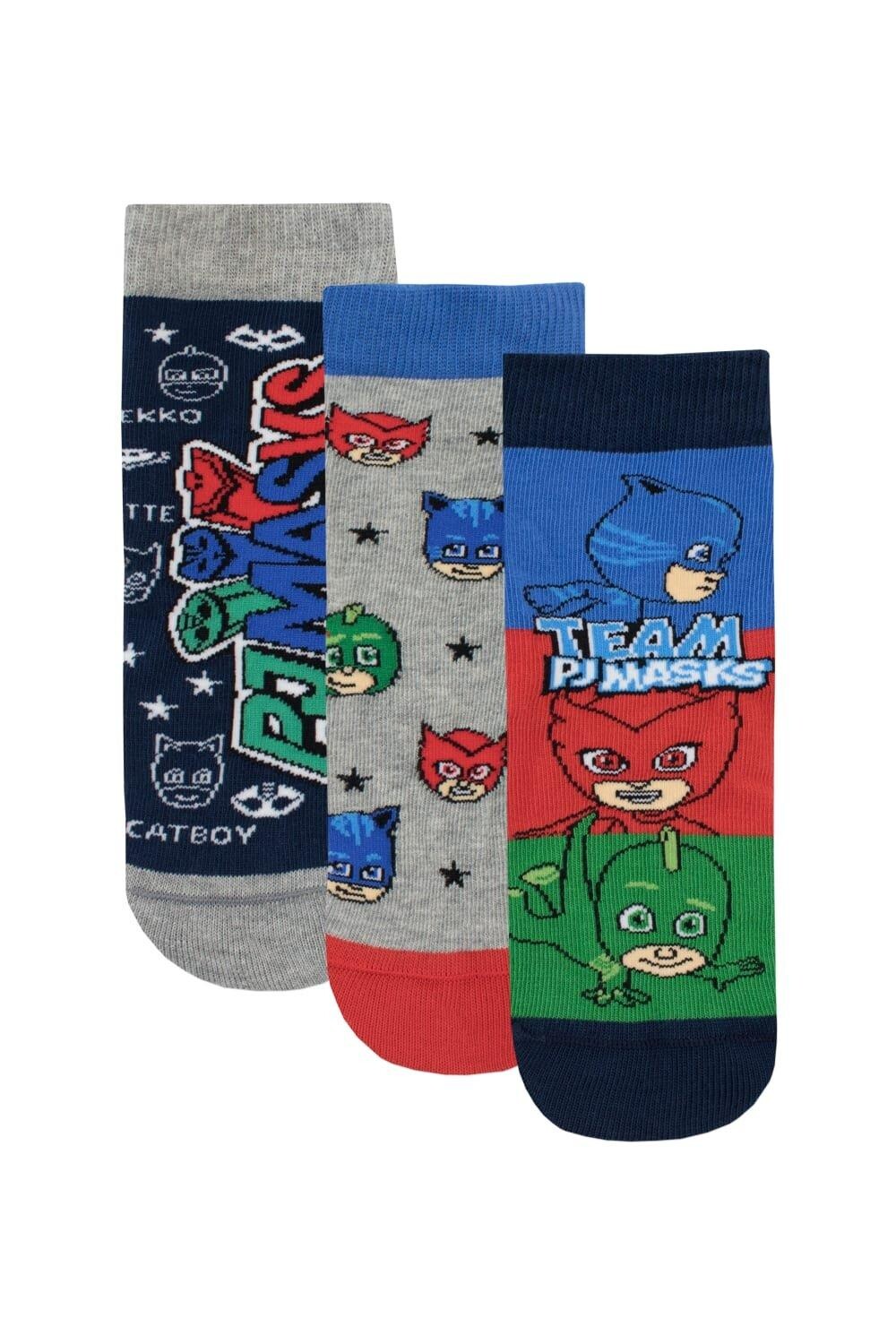 

Набор носков Catboy Owlette And Gekko, 3 шт. PJ Masks, синий