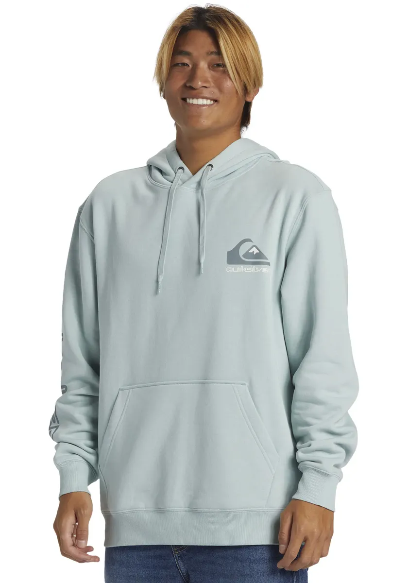 

Толстовка Quiksilver с капюшоном "OMNI LOGO HOODIE", голубой