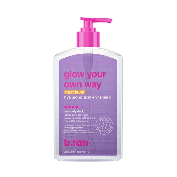 

Темный гель-автозагар Glow Your Own Way B.Tan, 437 ml