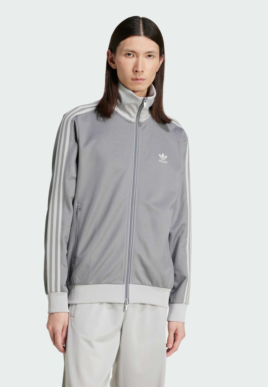 

Толстовка на молнии Adidas Originals, серый