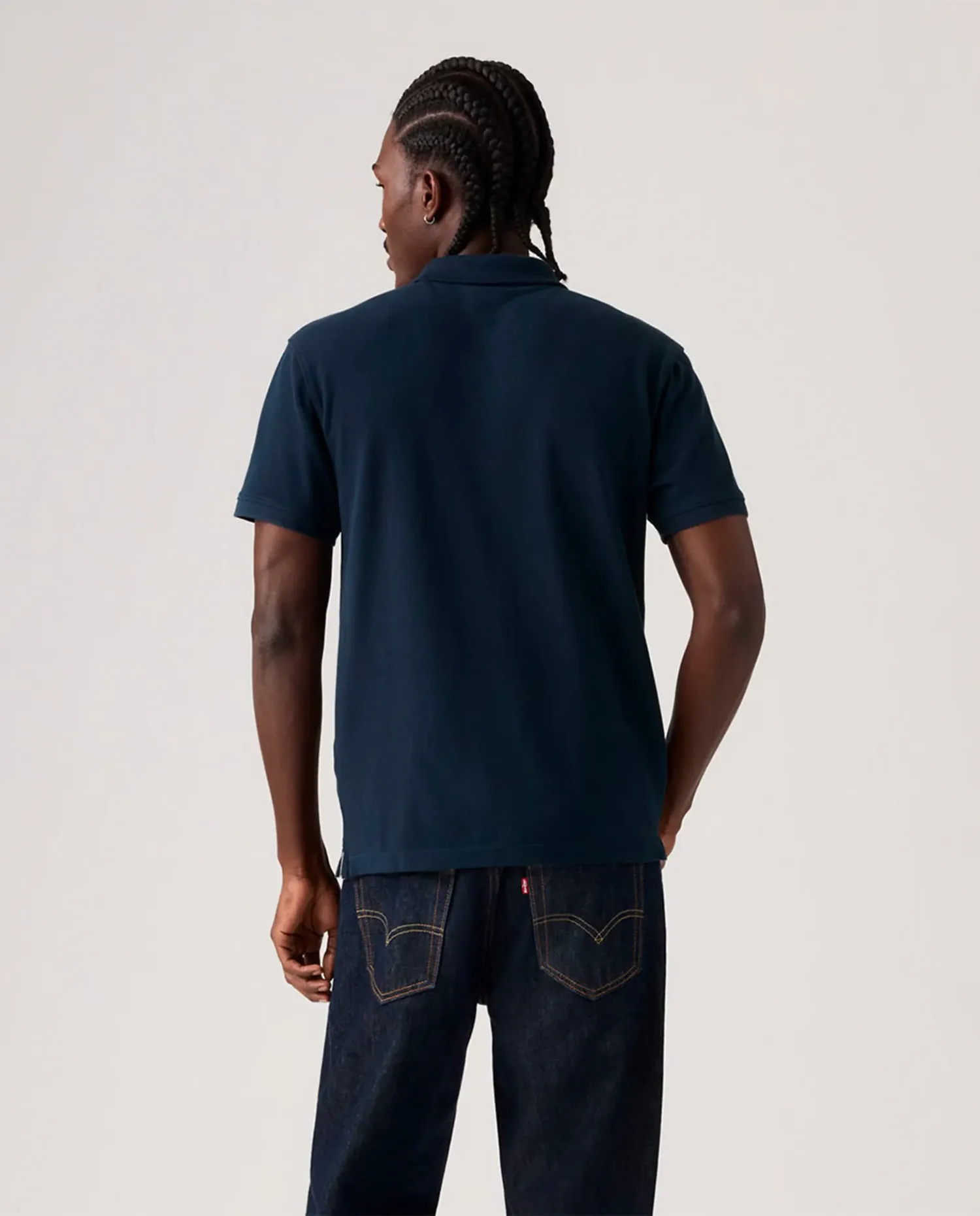 Мужская футболка с коротким рукавом Levi's, темно-синий — фото 2