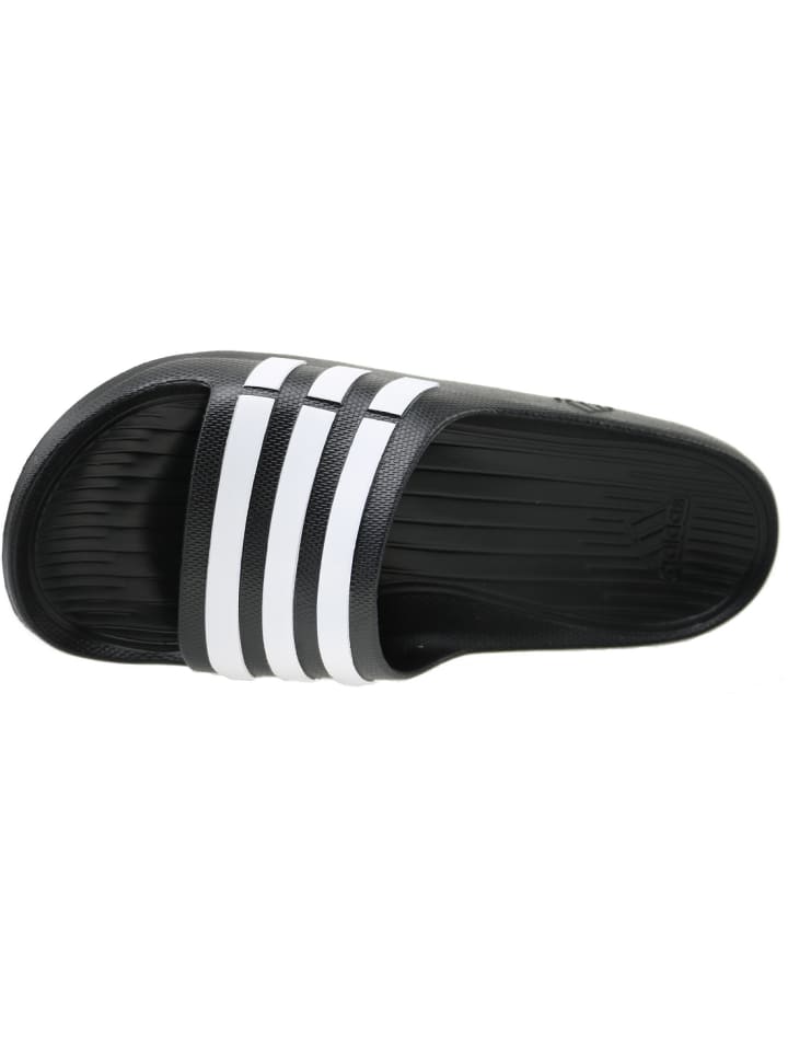 Adidas Performance Шлепанцы Adidas Duramo черного цвета — фото 3