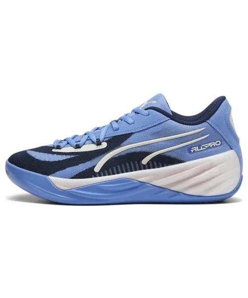 Мужские баскетбольные кроссовки с амортизацией Puma ALL PRO NITRO синие — фото 2