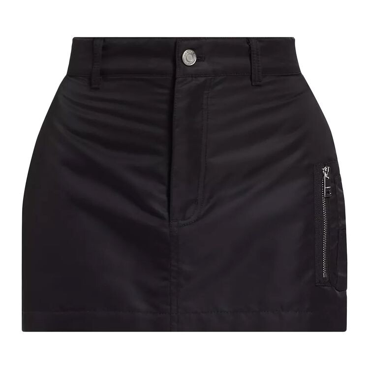 

Юбка PURPLE BRAND Nylon Woven Skirt Black, черный
