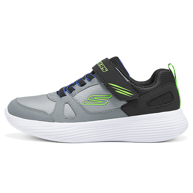

Кроссовки для бега для мальчиков, устойчивые к истиранию, противоскользящие, с защитой от ударов Skechers Kids, серый