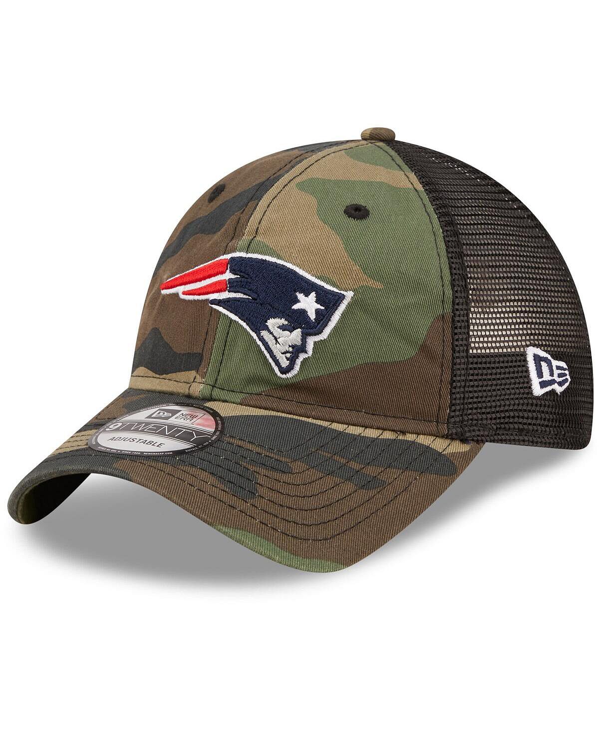 

Мужская камуфляжная черная кепка New England Patriots Basic 9Twenty Trucker Snapback New Era