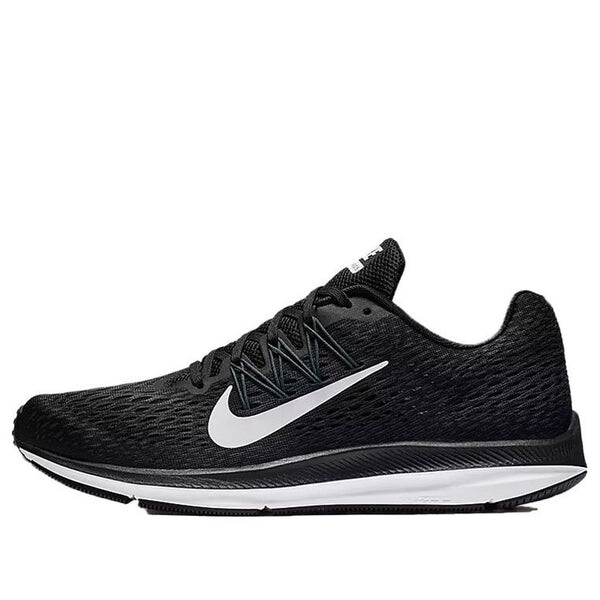 

Кроссовки air zoom winflo 5 'black white' Nike, черный