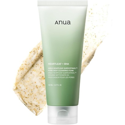 

Heartleaf Quercetinol Pore Deep Cleansing Foam 150 мл 5,07 жидких унций Anua