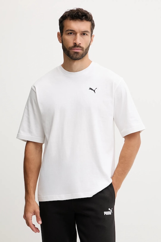 

Хлопковая футболка Puma, белый