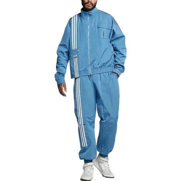 Куртка adidas originals x Ivy Park Crossover Classic Stripe Sports Jacket Unisex Blue, синий — фото 4