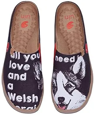 

Мужские легкие тапочки UIN с росписью, удобные мюли для ходьбы, повседневного дома и путешествий, обувь Малага