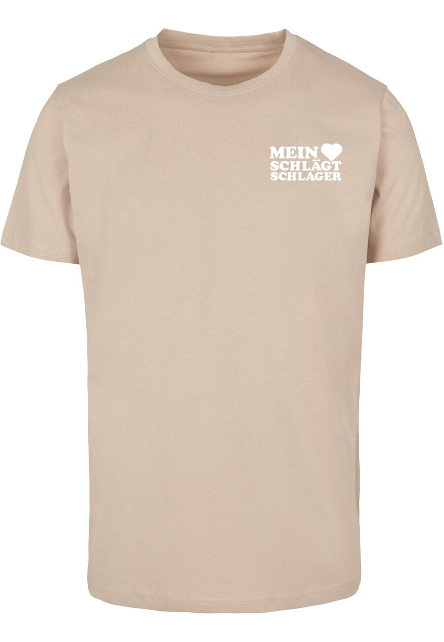 

Классическая футболка Merchcode Shirt, песочный