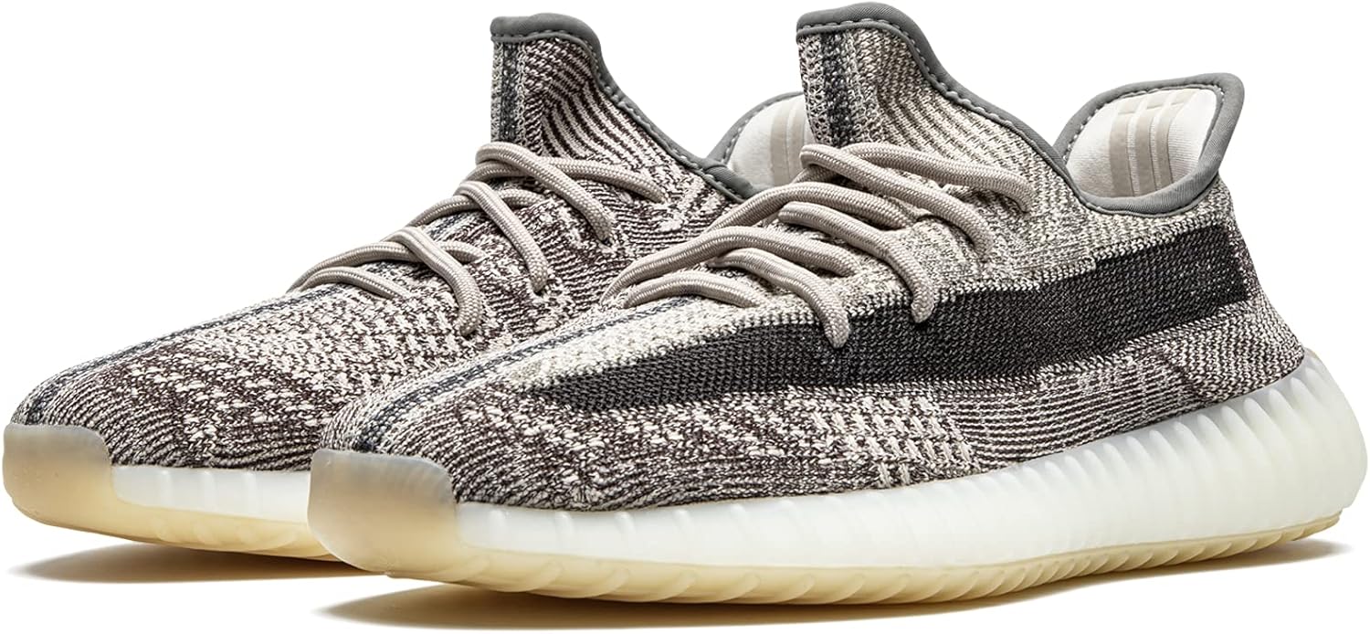 Мужские кроссовки Adidas Yeezy, черный/серый — фото 2