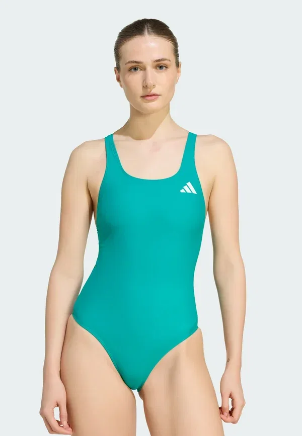 Купальник с открытой спиной Adidas Performance, зелёный