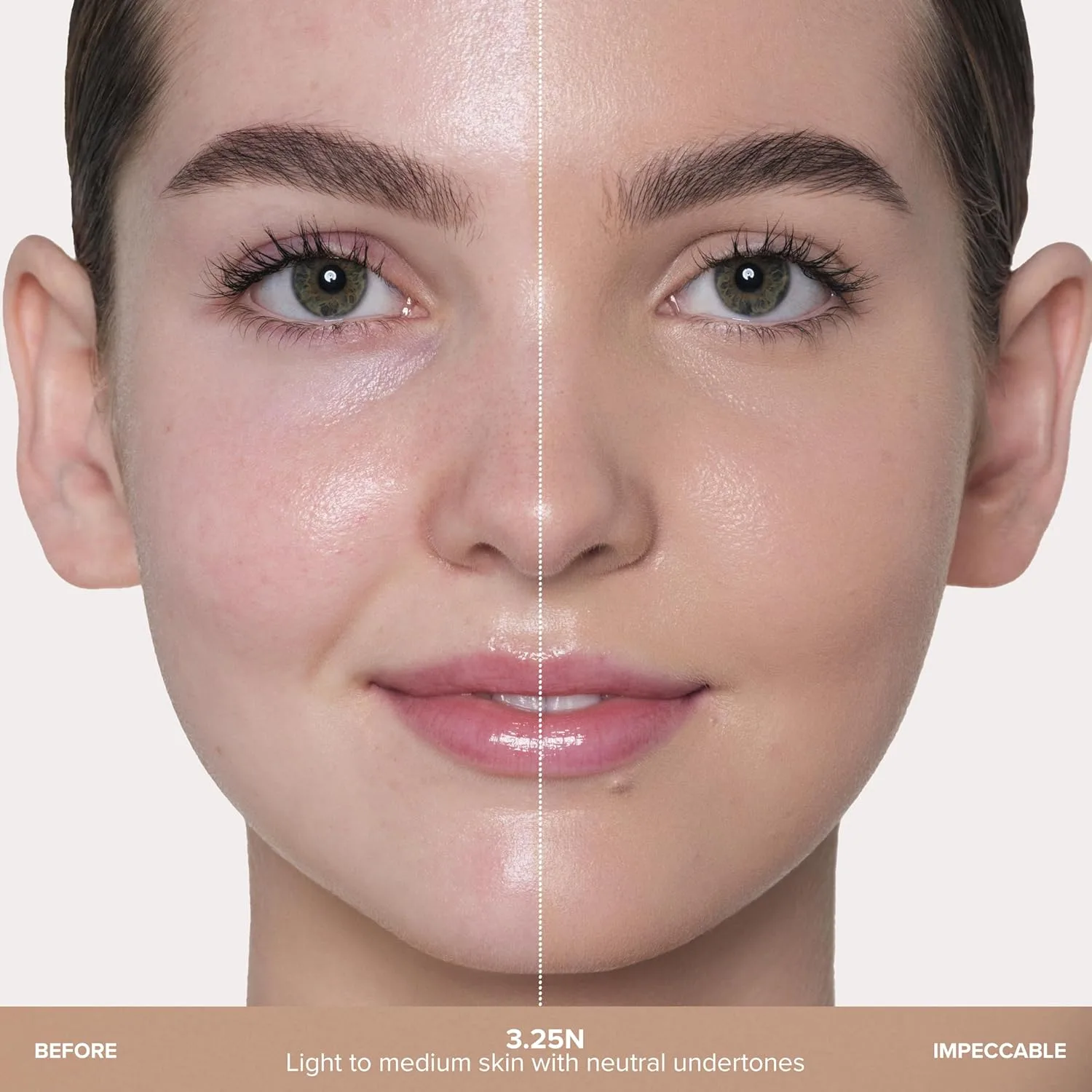 Anastasia Beverly Hills - Impeccable Blurring Second Skin Matte Foundation, 3.25N — фото 2