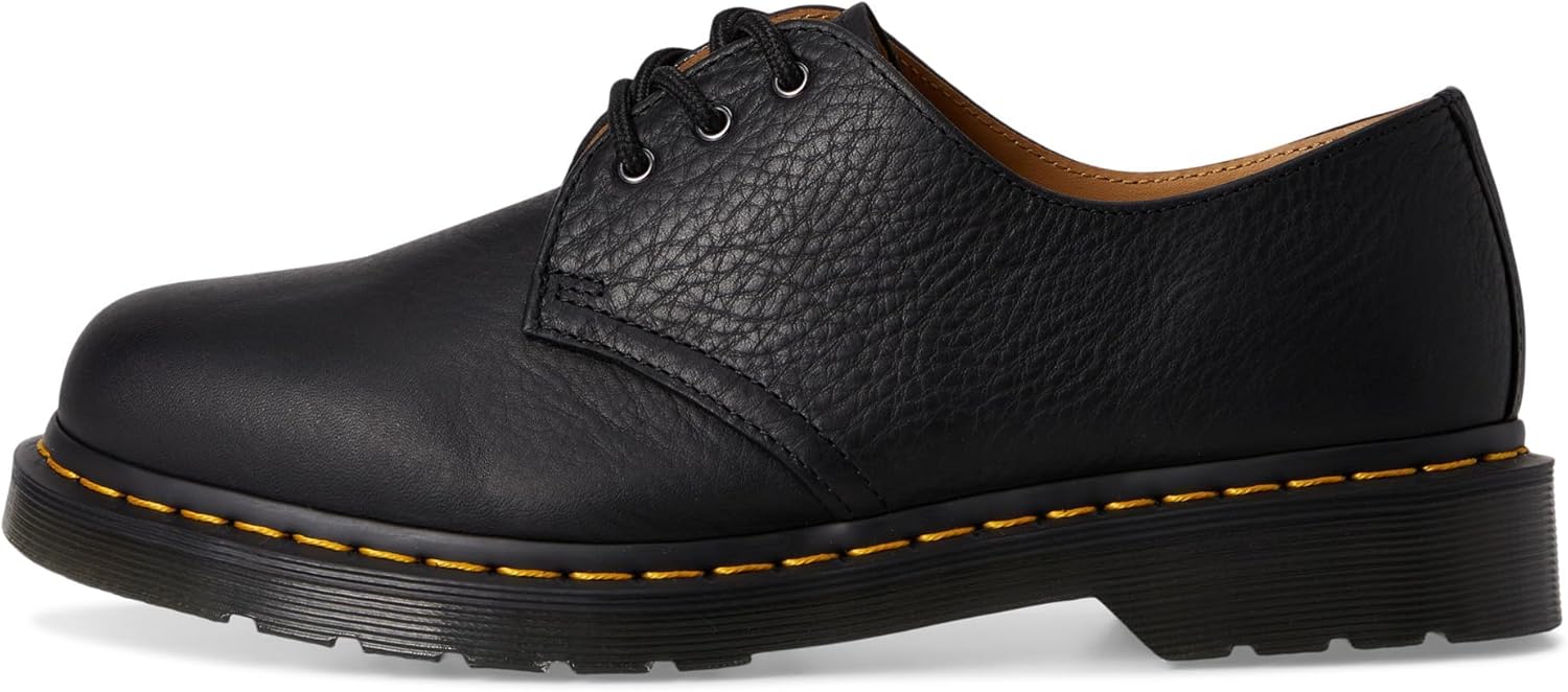 Dr. Martens Unisex-Adult 1461 кожаные оксфорды, Black — фото 4