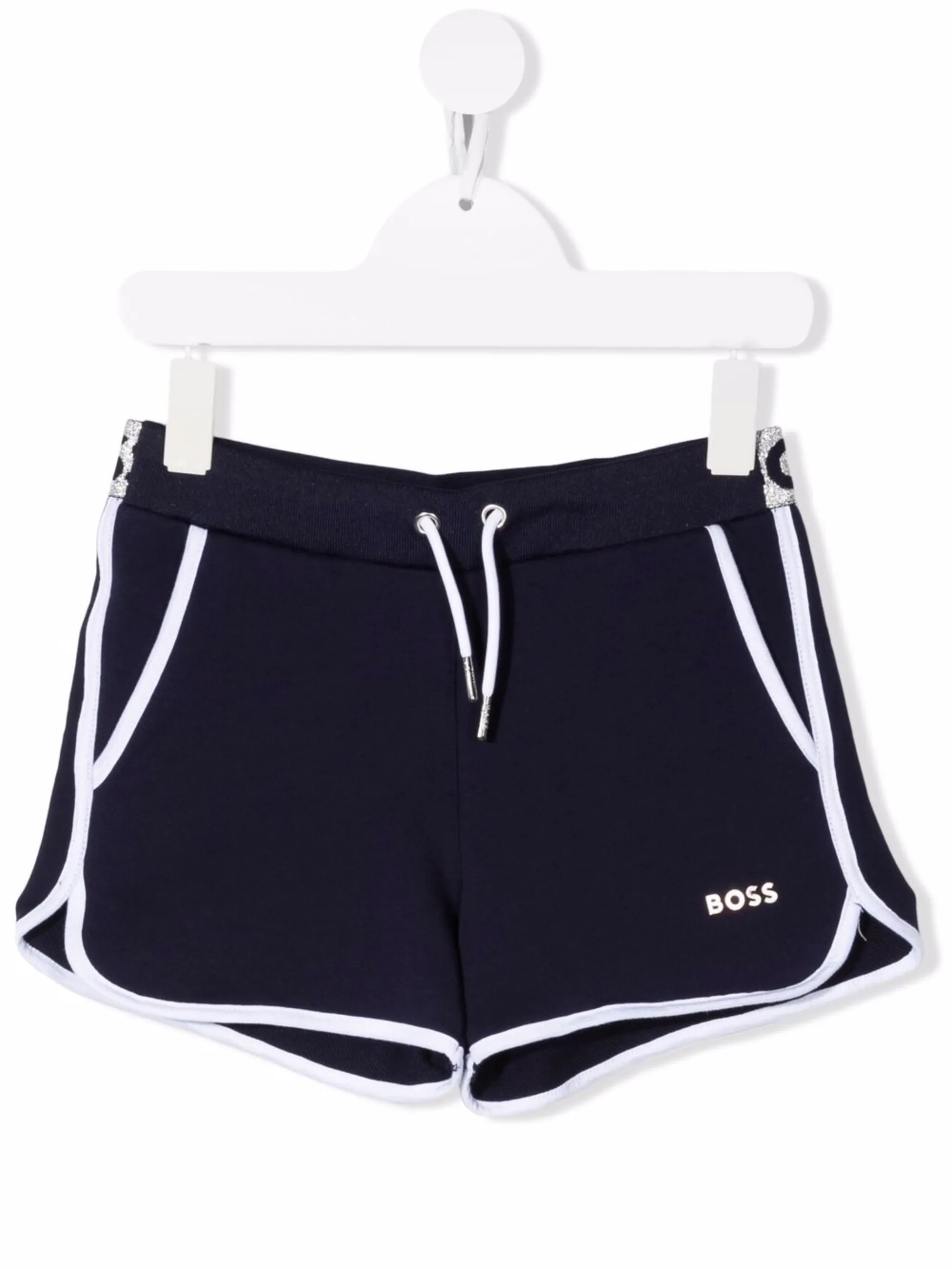 

Шорты с логотипом Boss Kidswear, синий